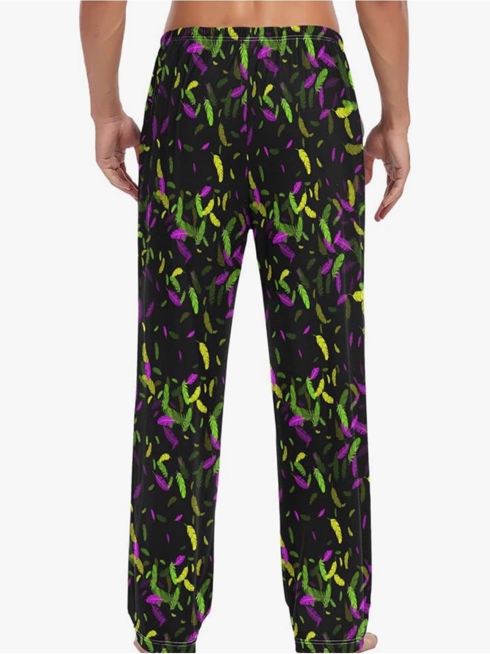 Turkey Print Pajama Pants for Men Comfort Sleep Lounge Bottoms 052 - Picture 2 of 4